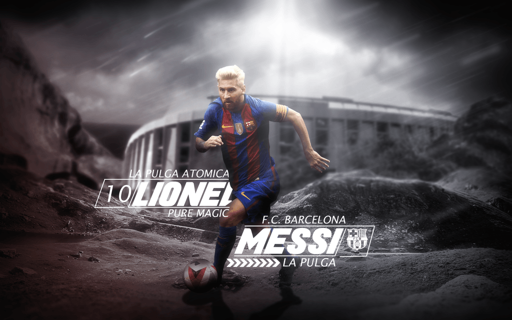 Night Lionel Messi Wallpaper - Lionel Messi Wallpaper 2017 , HD Wallpaper & Backgrounds
