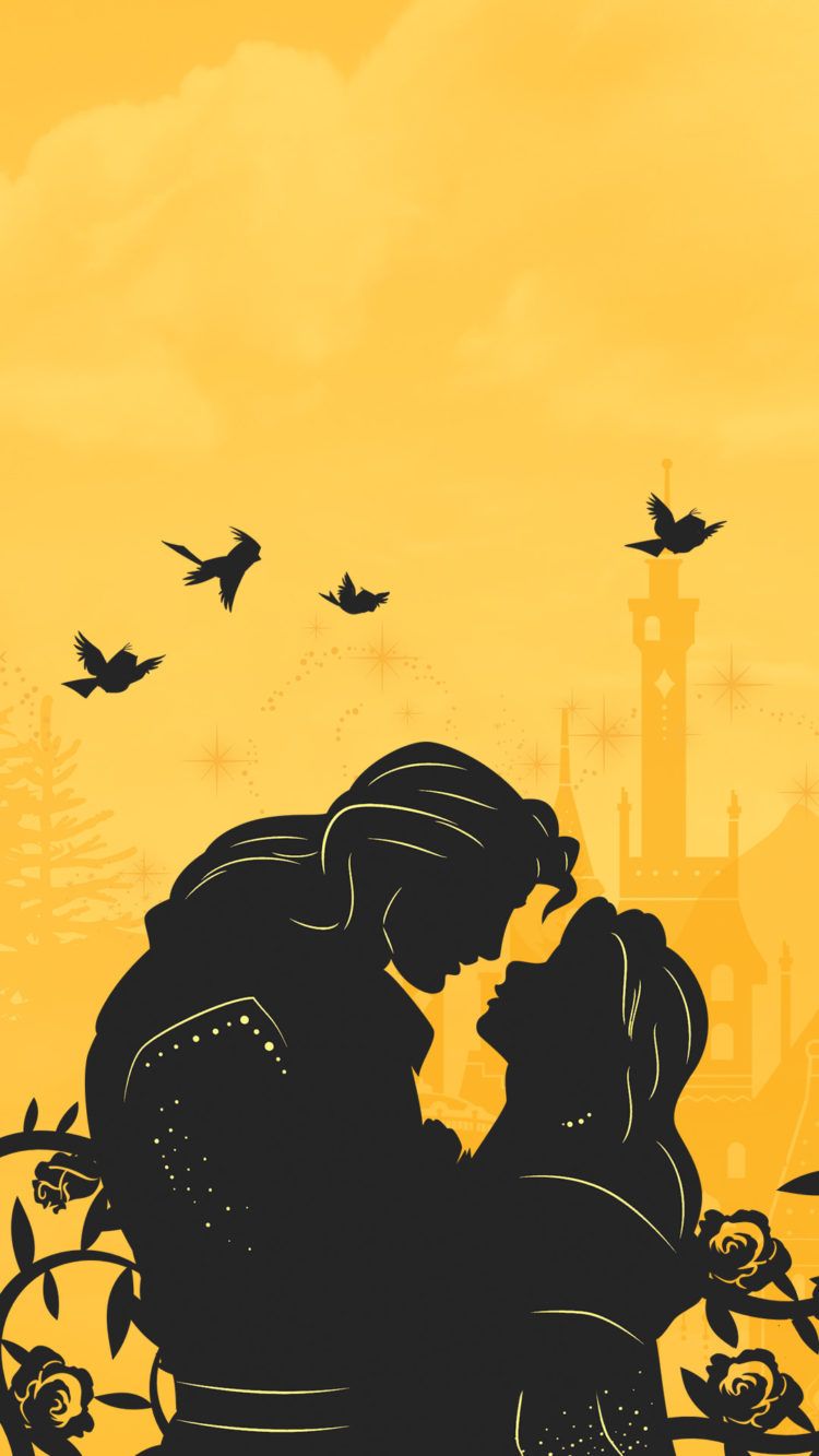 Beauty And The Beast Disney Background, Disney Wallpaper, - Once Upon A Time A Disney Princess Papercut Storybook , HD Wallpaper & Backgrounds