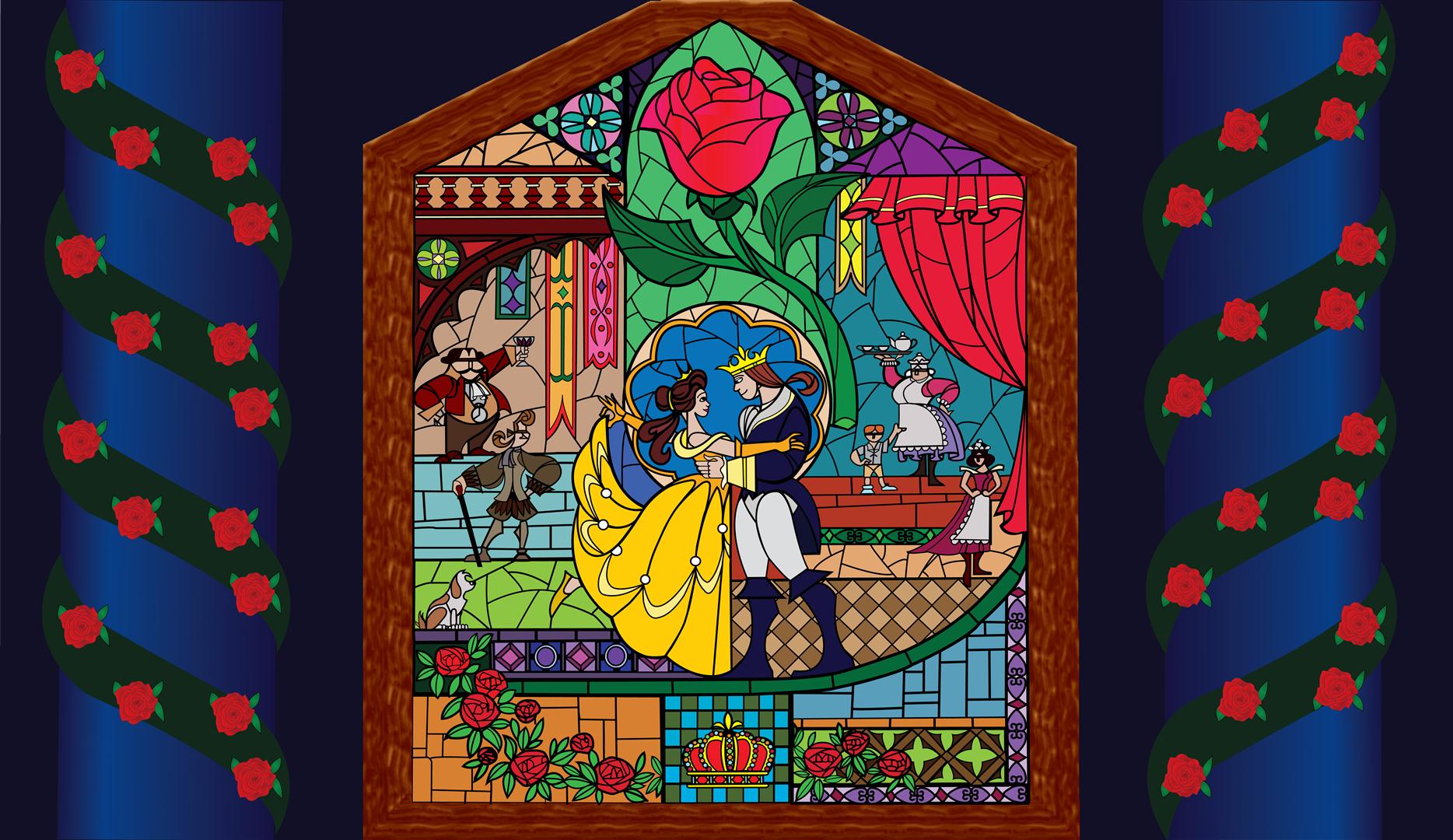 Iphone Beauty And The Beast Cartoon Wallpaper Iphone Beauty And The Beast Cartoon Wallpaper