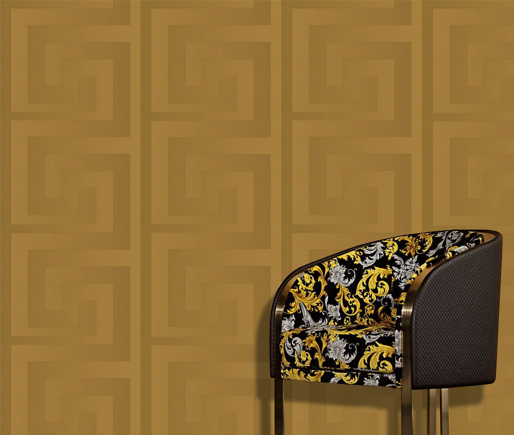 Versace Wallpaper Gold Luxury Satin Modern Designer - Gold Versace , HD Wallpaper & Backgrounds