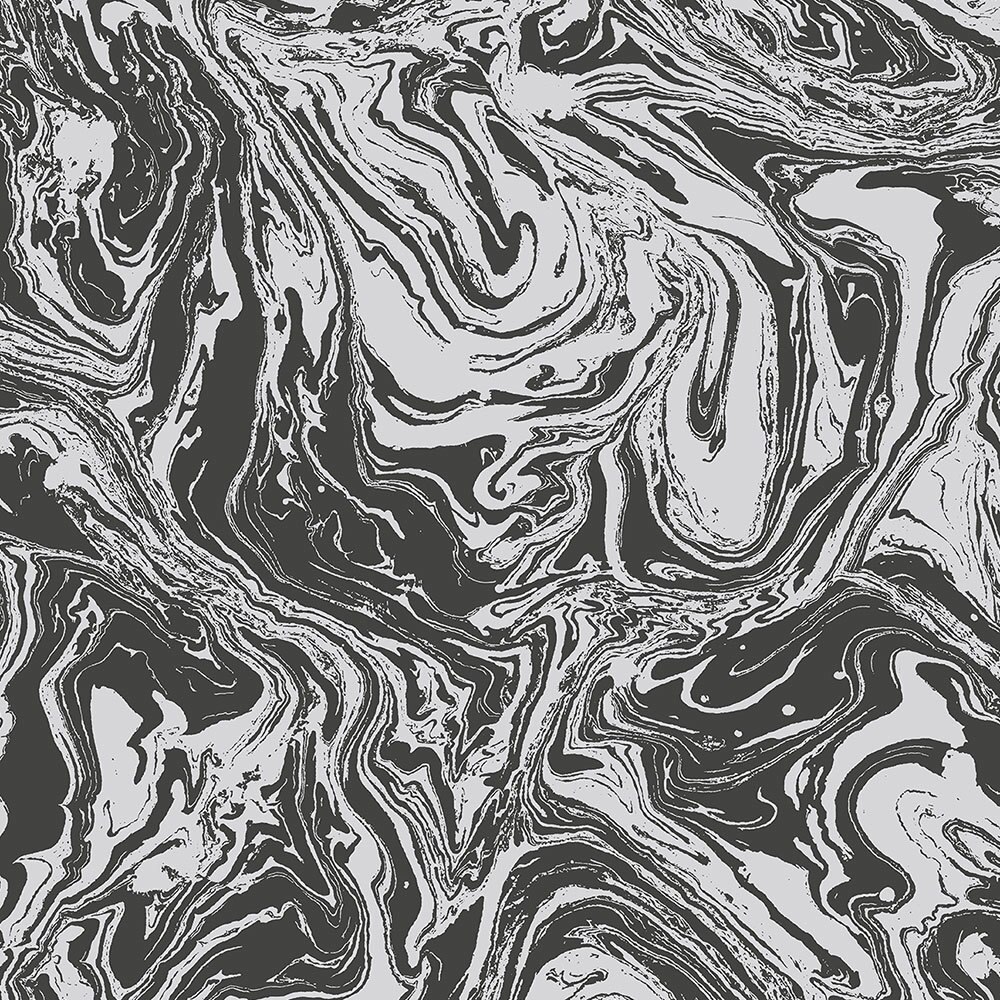 Black And White Marble Swirl , HD Wallpaper & Backgrounds