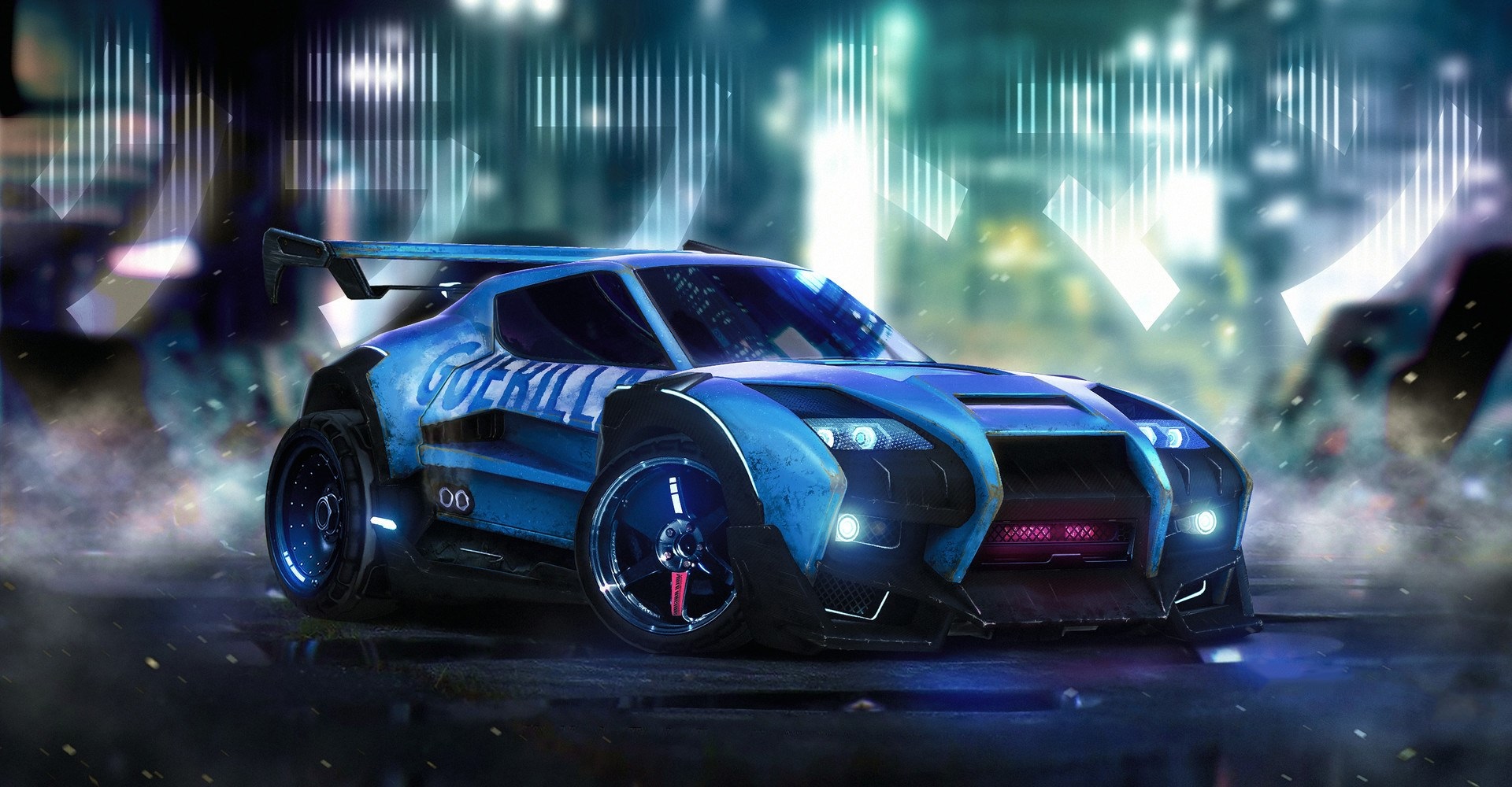 Rocket League Car Art , HD Wallpaper & Backgrounds