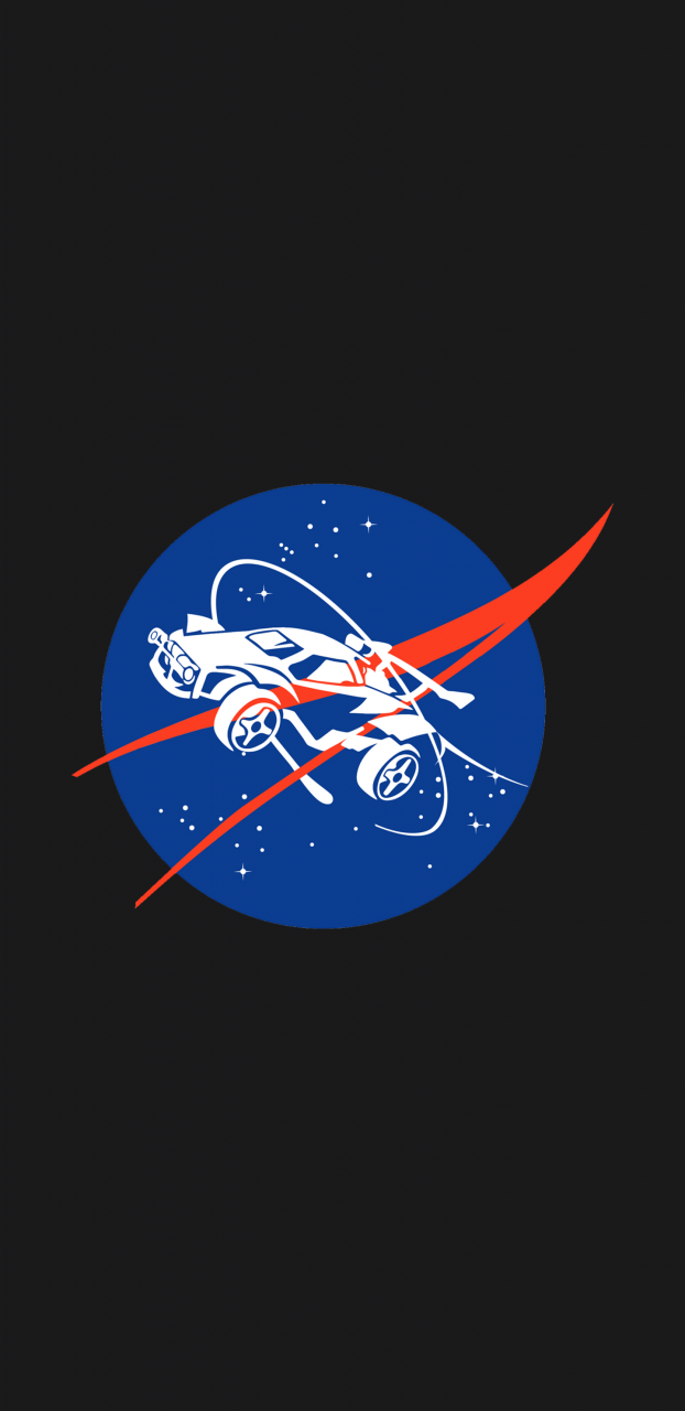 Rocket League X Nasa Icon [1440×2960] - Nasa Rocket League Logo , HD Wallpaper & Backgrounds