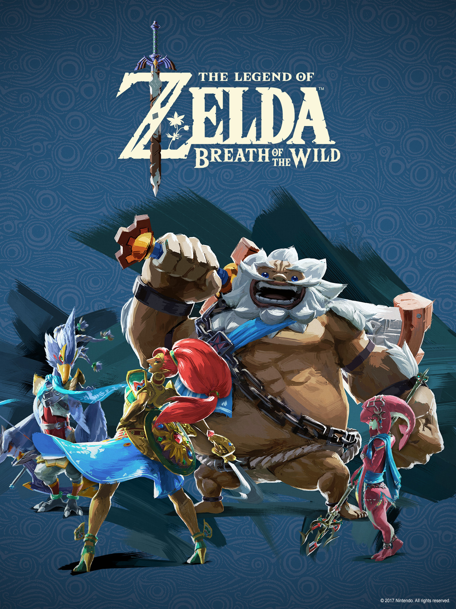 Tablet - Legend Of Zelda Breath Of The Wild Daruk , HD Wallpaper & Backgrounds