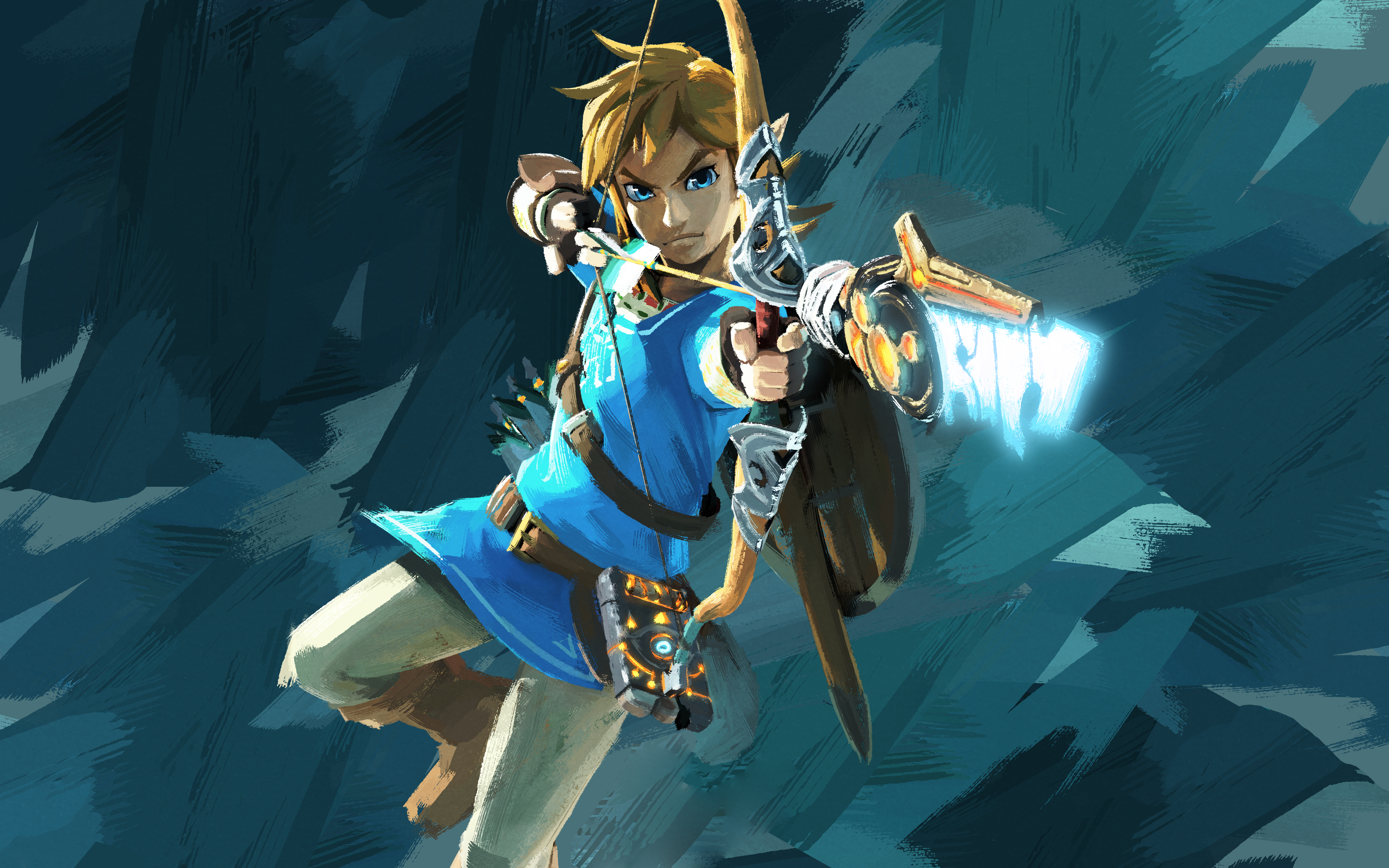 Hd Wallpaper - Link From Breath Of The Wild , HD Wallpaper & Backgrounds