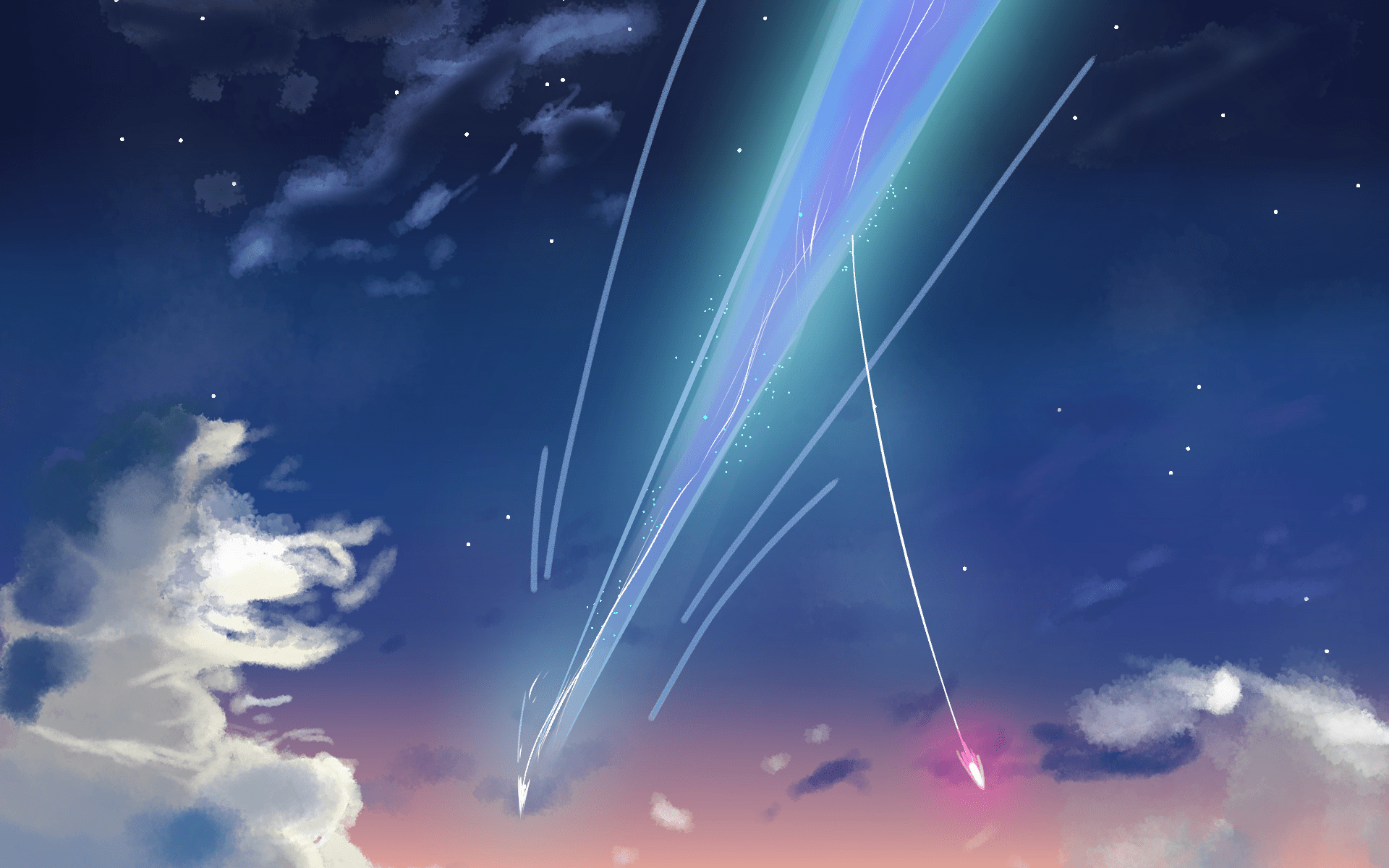 Kimi No Nawa Wallpapers Source - Your Name Wallpaper 1080p , HD Wallpaper & Backgrounds