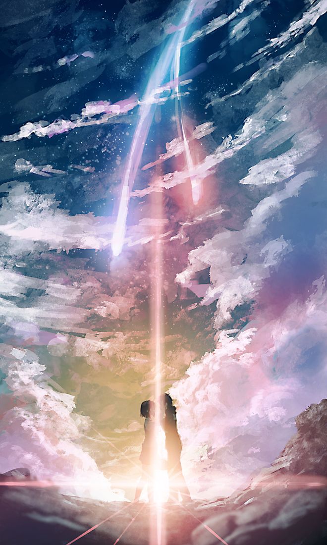 Kimi No Na Wa Wallpaper Iphone 67 Wallpapers - Kimi No Nawa Android , HD Wallpaper & Backgrounds