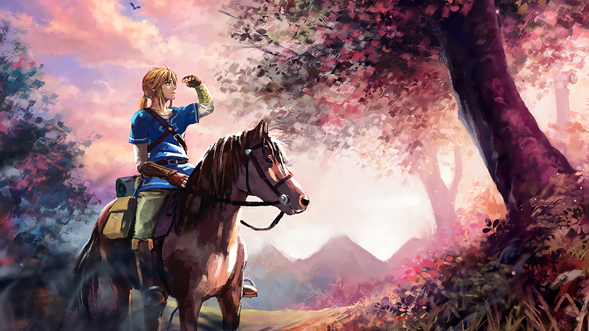 Legend Of Zelda - Breath Of The Wild Horse , HD Wallpaper & Backgrounds