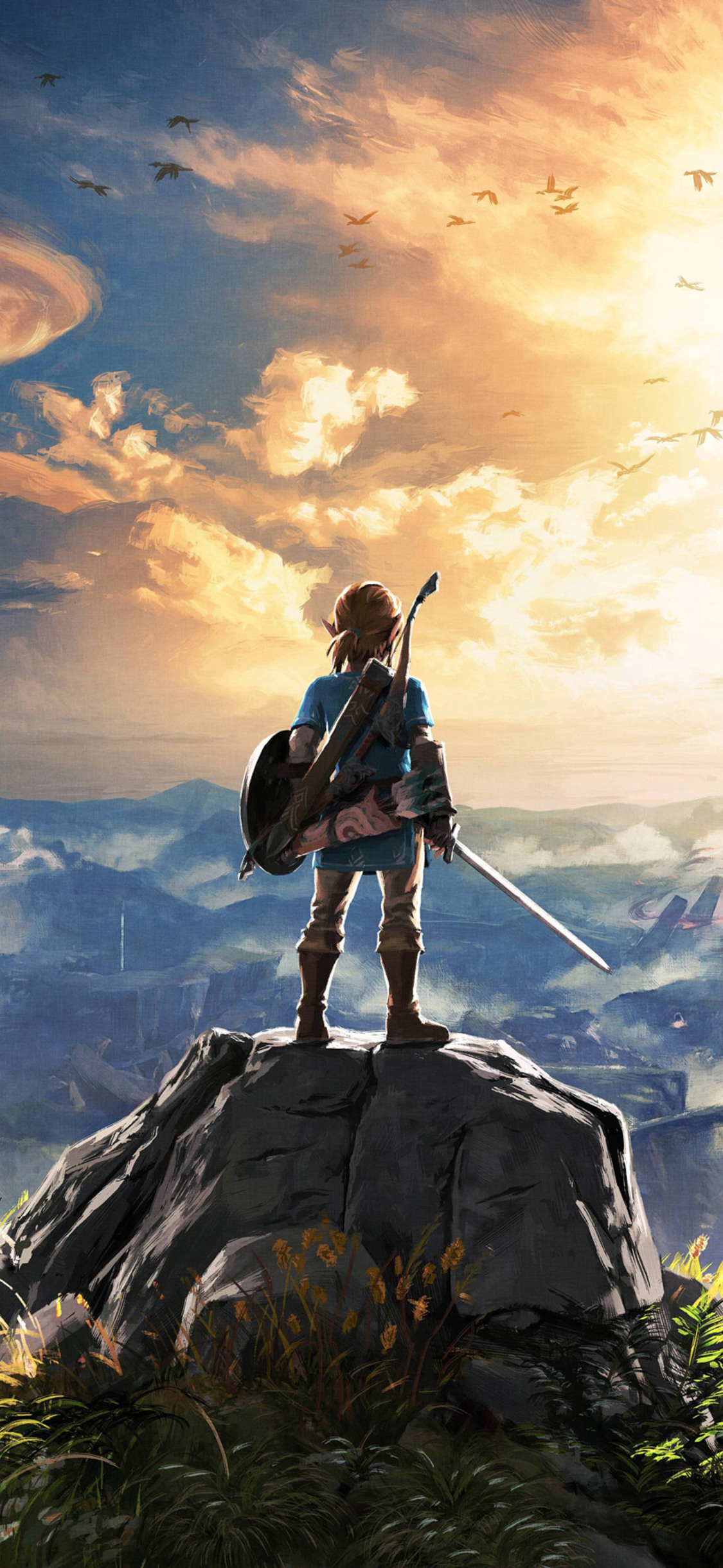 The Legend Of Zelda Breath Of The Wild 4k Iphone X Wallpaper 4k