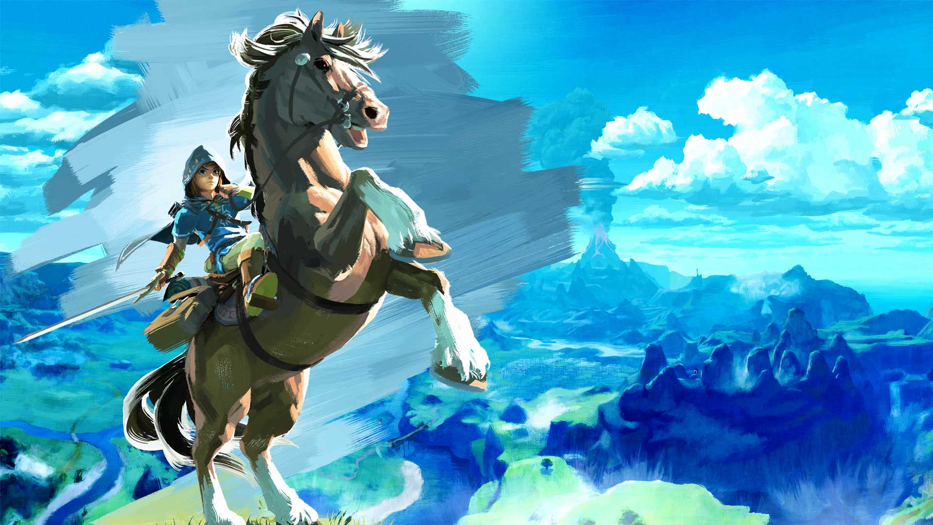 Breath Of The Wild Wallpaper - Legend Of Zelda Breath Of The Wild Transparent , HD Wallpaper & Backgrounds