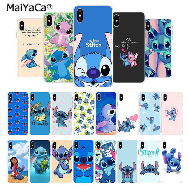 Maiyaca Cute Cartoon Lilo Stitch New Arrival Fashion - Cute Stitch Hd Iphone , HD Wallpaper & Backgrounds