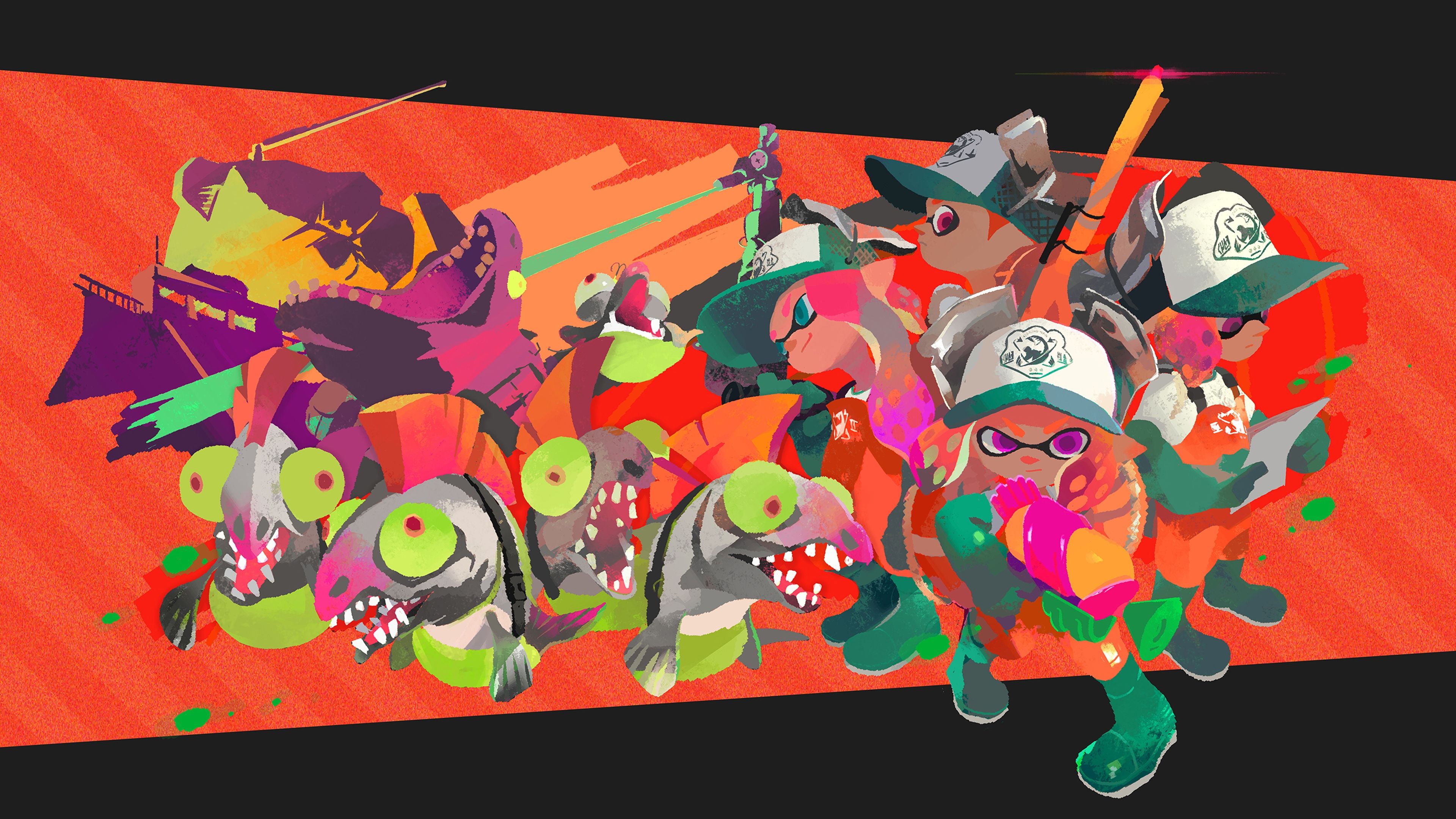 splatoon 2 hd wallpapers splatoon 2 salmon run 302193 hd wallpaper backgrounds download