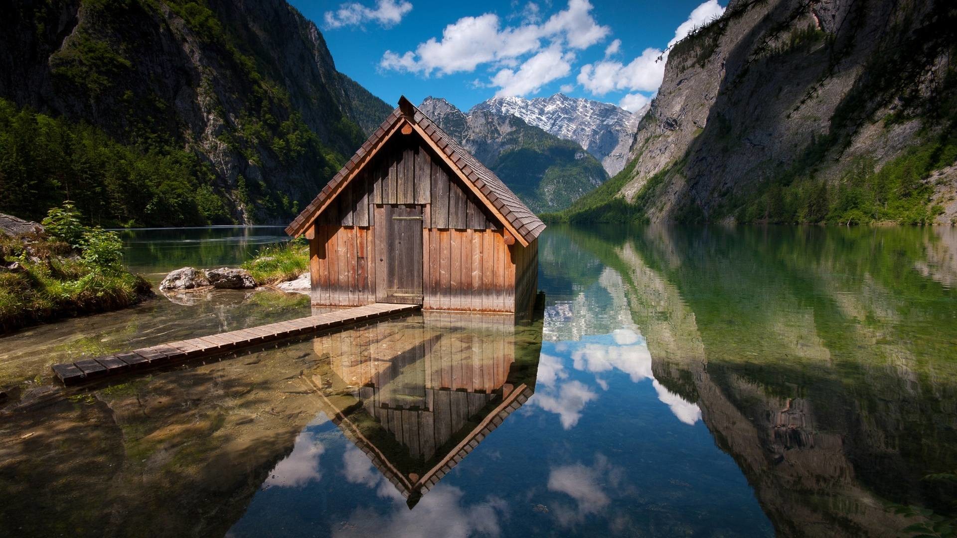 Full - Obersee Lake , HD Wallpaper & Backgrounds