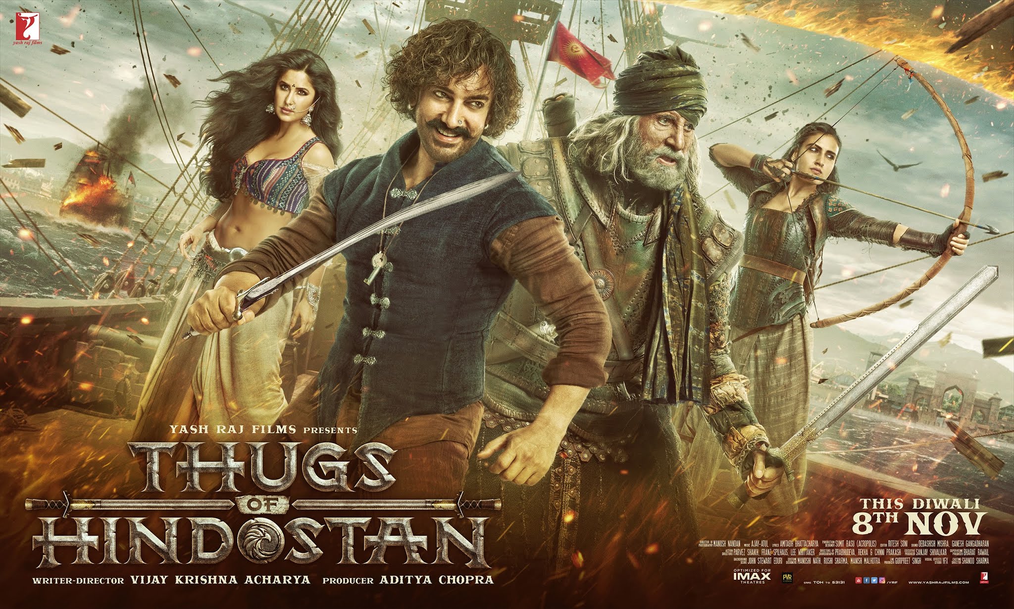 Thugs Of Hindostan Hd Wallpapers - Thugs Of Hindostan 2018 , HD Wallpaper & Backgrounds
