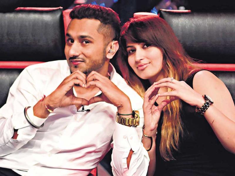 Yo Yo Honey Singh With His Wife Shalini Talwar Singh - Honey Singh And His Wife , HD Wallpaper & Backgrounds