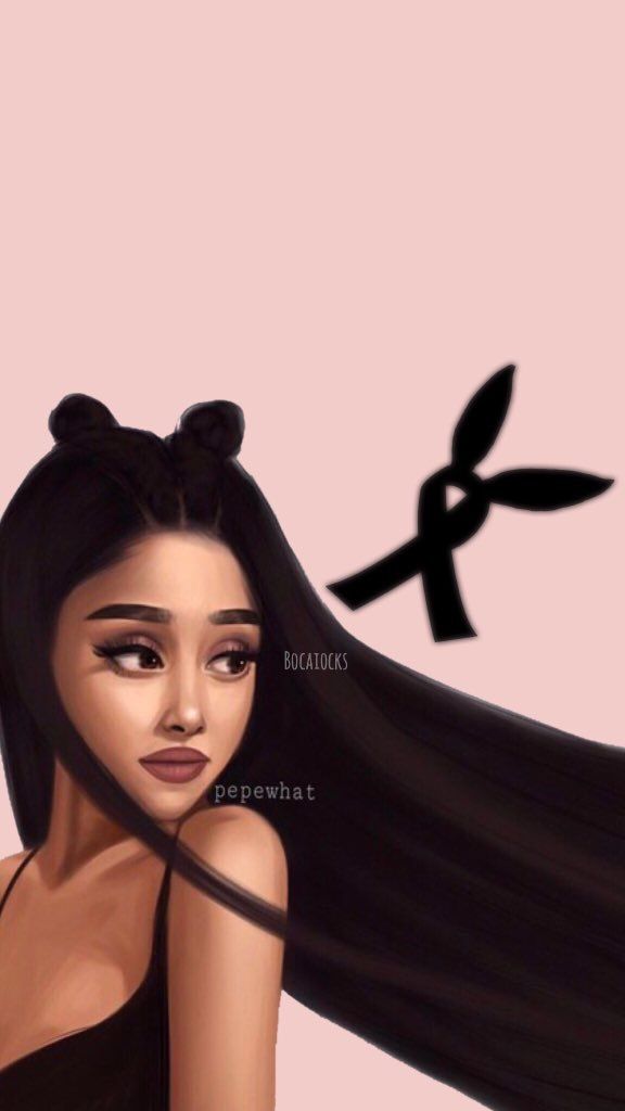 Ariana Grande Fofa, Ariana Grande Drawings - Ariana Grande Wallpaper Iphone Sweetener , HD Wallpaper & Backgrounds