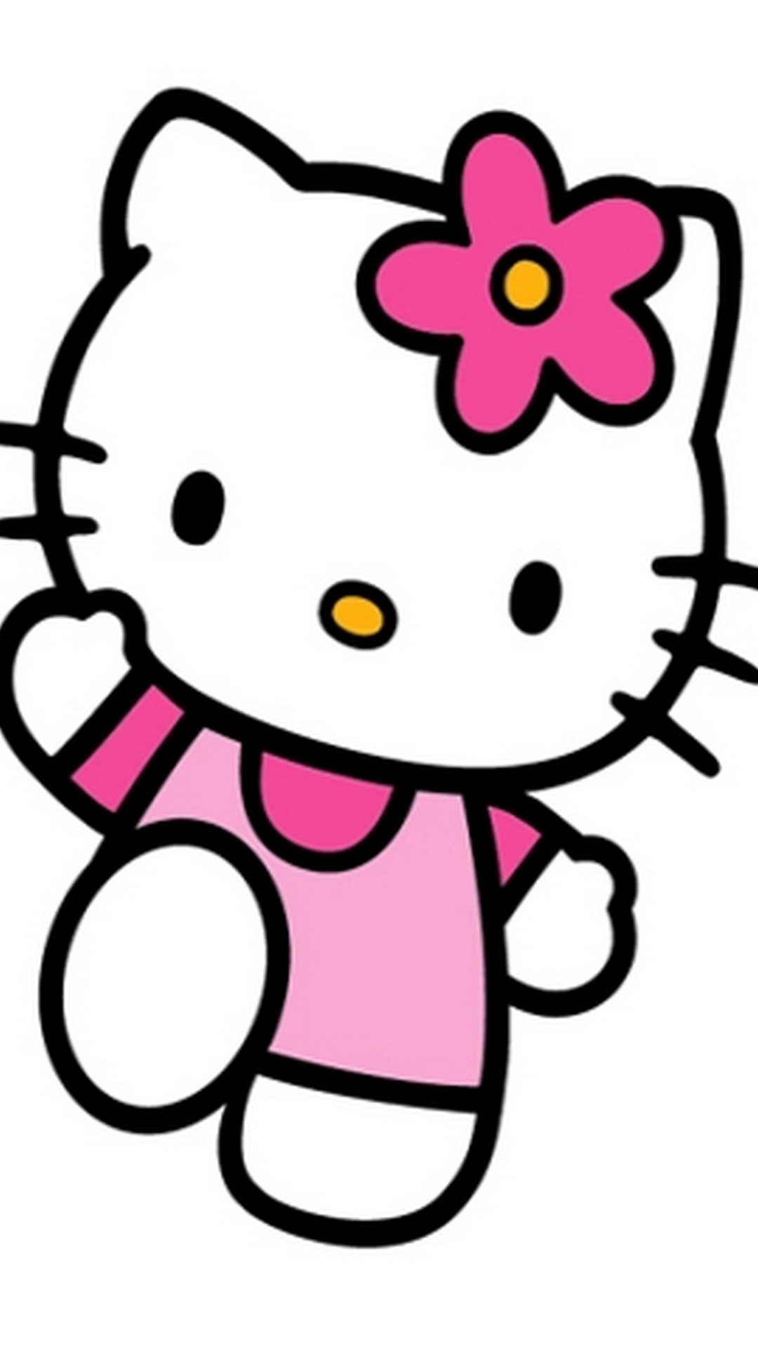 Start Download - Pink Cute Hello Kitty , HD Wallpaper & Backgrounds