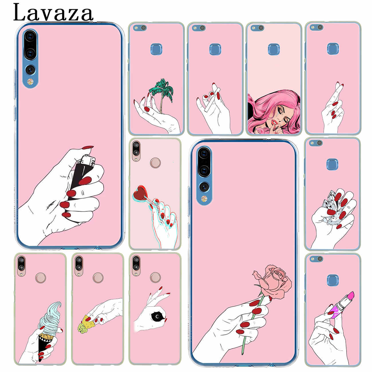 Lavaza Woman Girl Hand Wallpaper Phone Case For Huawei - Huawei P20 Pro Phone Case Bts , HD Wallpaper & Backgrounds