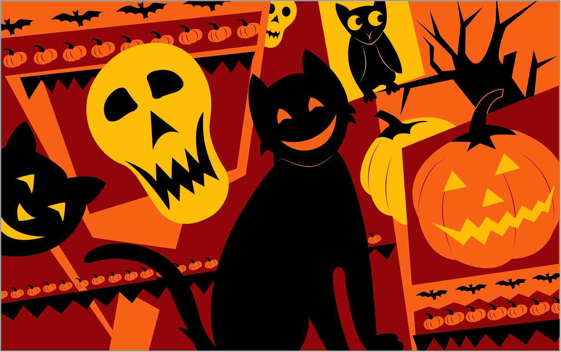 Hello Kitty Live Wallpaper Free Download - Protector De Pantalla Halloween , HD Wallpaper & Backgrounds