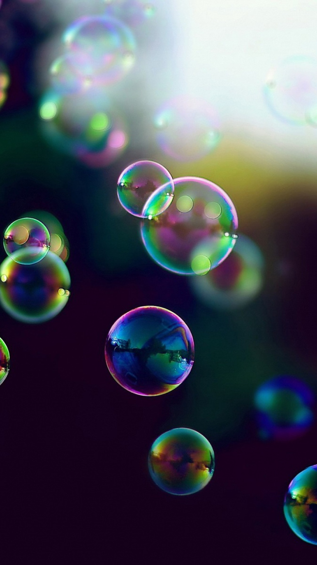 Download The Android Incredible Bubbles Wallpaper - Iphone Backgrounds Bubbles , HD Wallpaper & Backgrounds