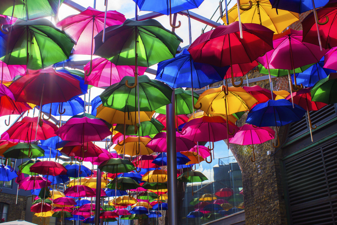 Opened Colorful Umbrellas Wallpaper Http - Desktop Umbrella , HD Wallpaper & Backgrounds