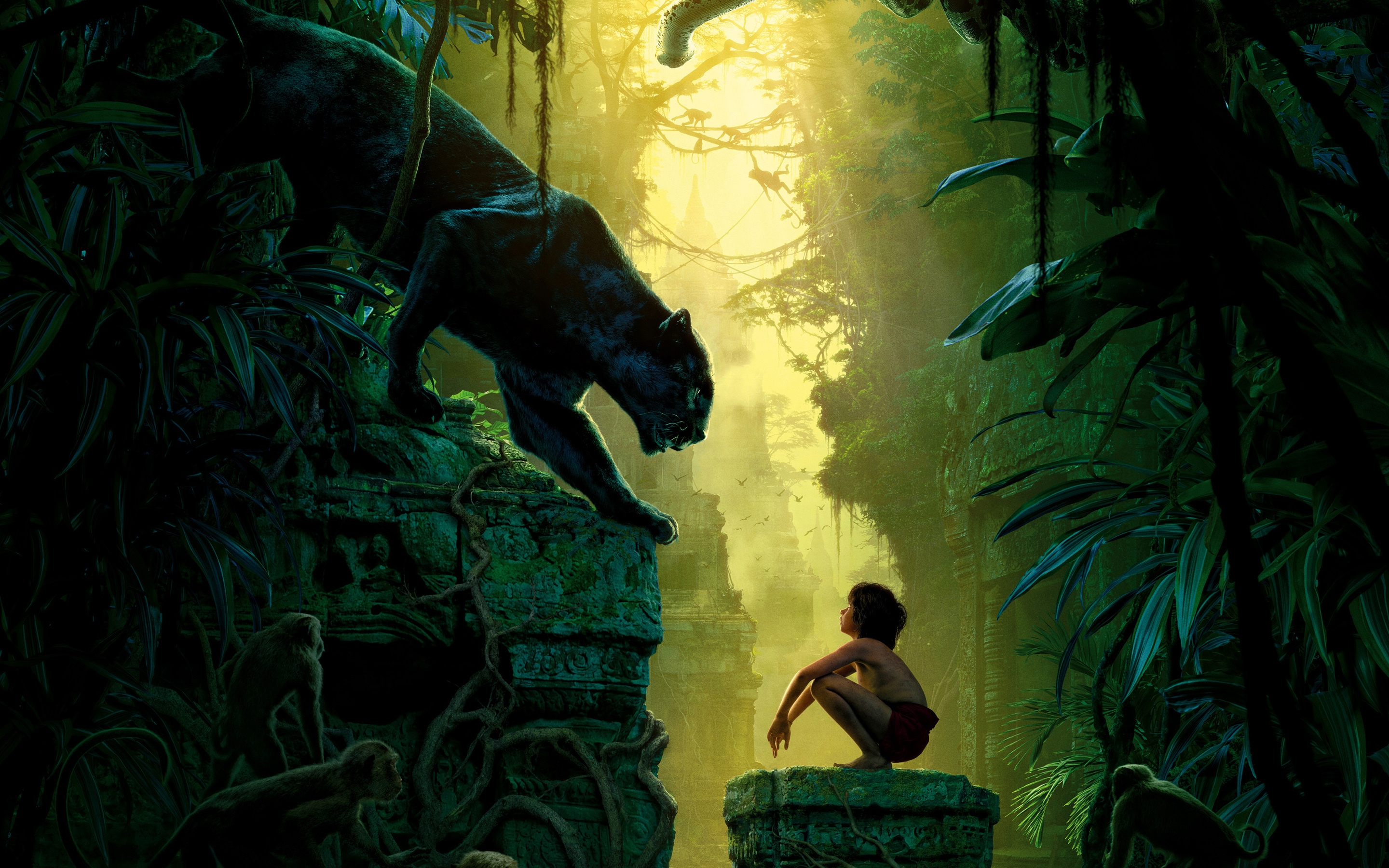 1717 Movies Hd Wallpapers Wallpaperfx - Mowgli Jungle Book Forest , HD Wallpaper & Backgrounds