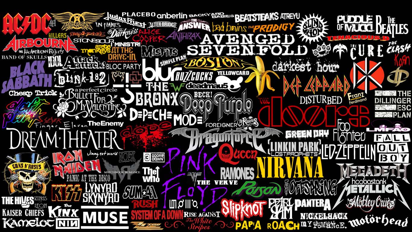 70s Rock Bands Logos , HD Wallpaper & Backgrounds