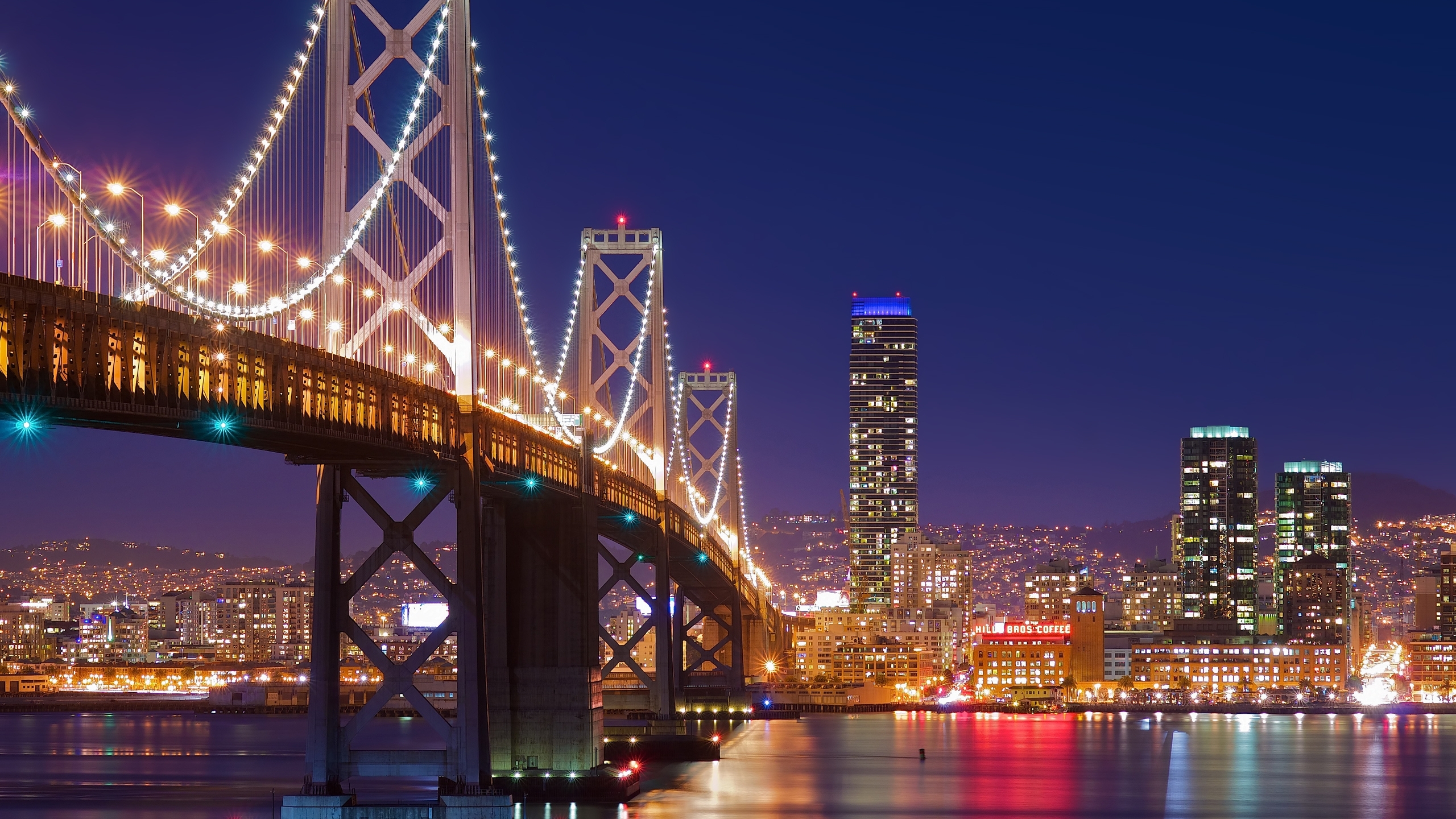 Puente De San Francisco De Noche , HD Wallpaper & Backgrounds