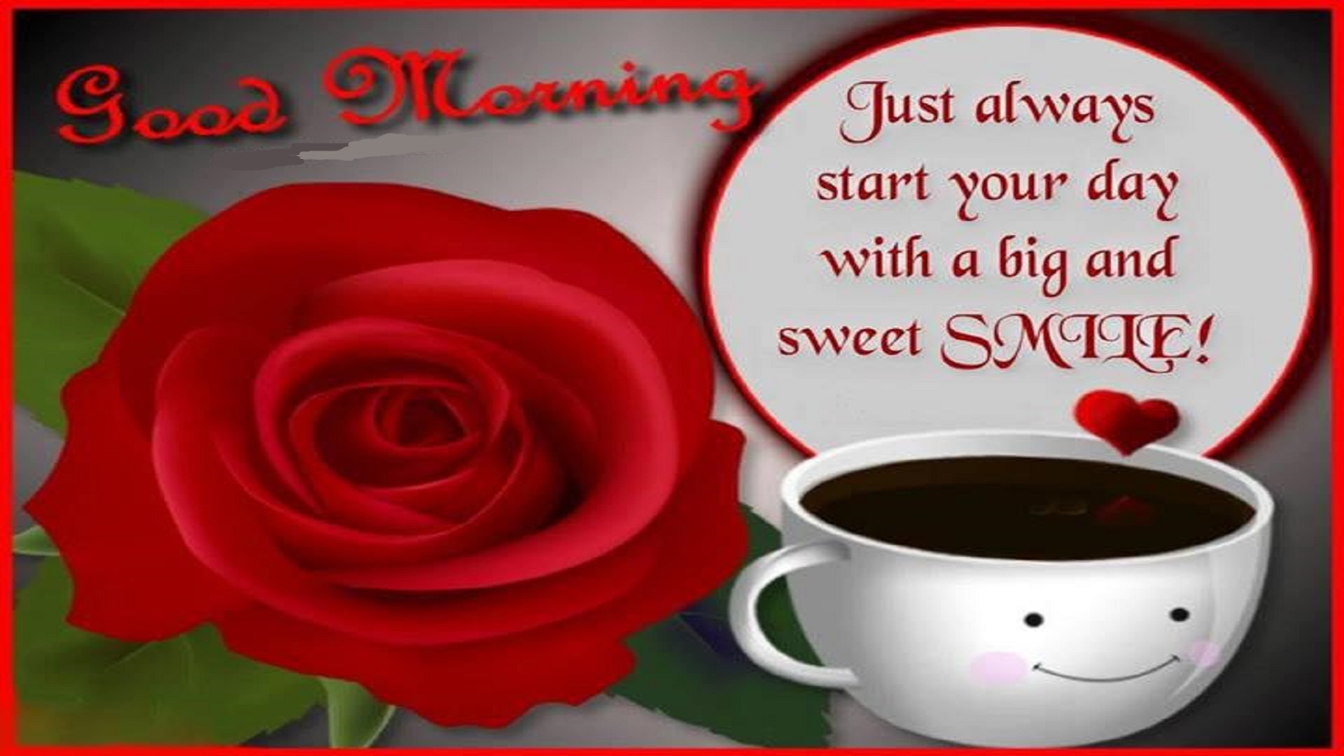 Hd Smily Good Morning Free Wallpapers Good Morning Roses Quotes