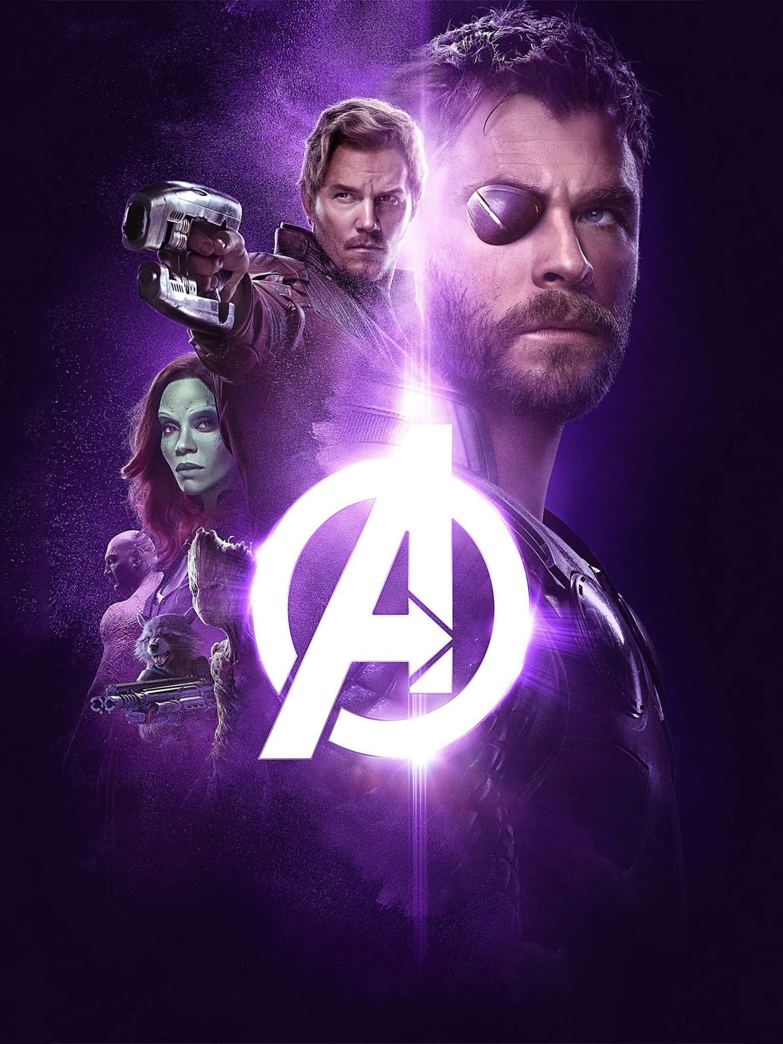 Thor, Gamora, Avengers - Avengers Infinity War , HD Wallpaper & Backgrounds