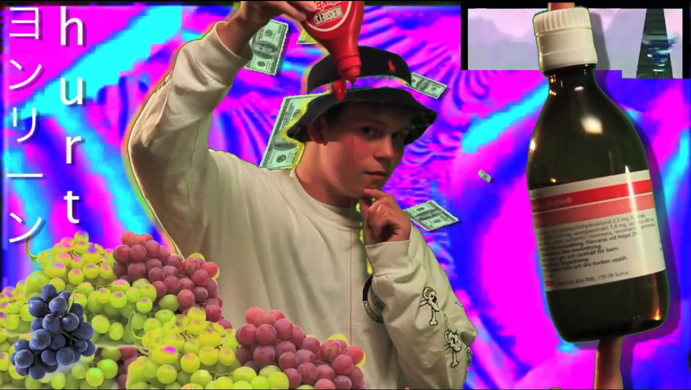 Yung Lean Wallpaper - Yung Lean Hurt Gif , HD Wallpaper & Backgrounds