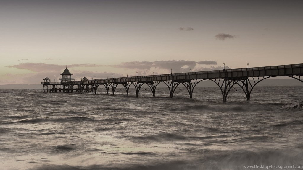 Free Black And White Hd Retina Display Wallpapers Collection - Clevedon Pier , HD Wallpaper & Backgrounds