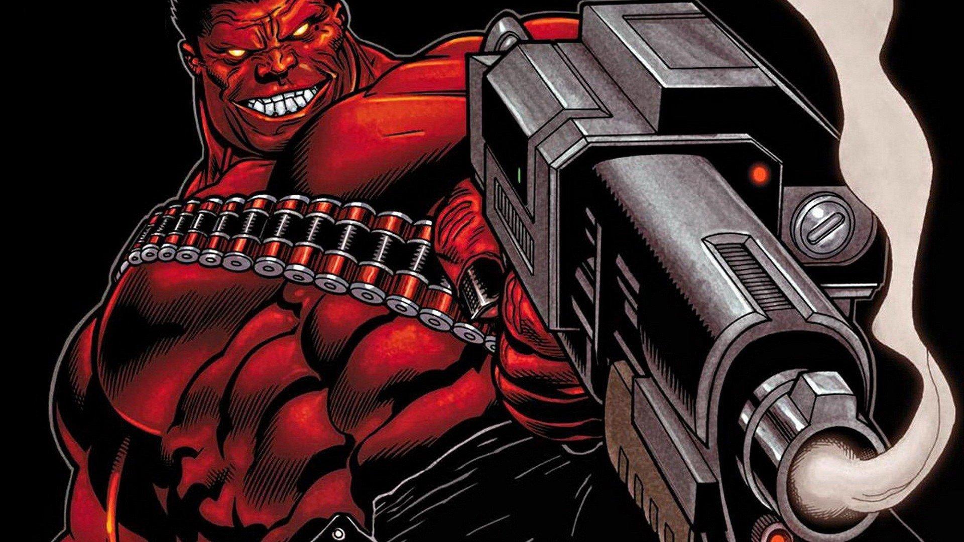 Red Hulk Hd Wallpapers 1080p , HD Wallpaper & Backgrounds