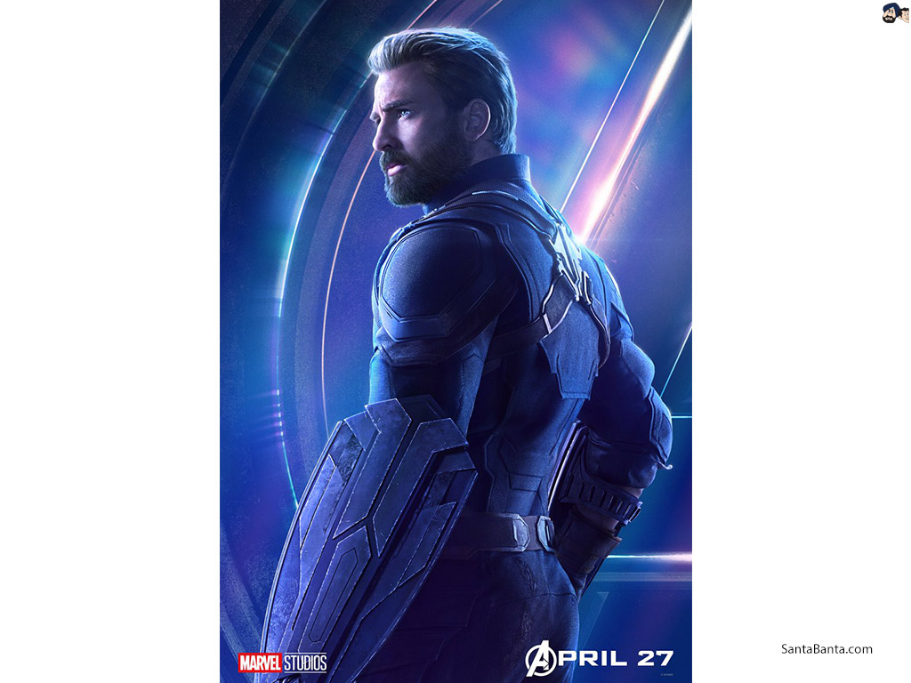 Avengers Infinity War Wallpaper - Captain America Infinity War Poster , HD Wallpaper & Backgrounds