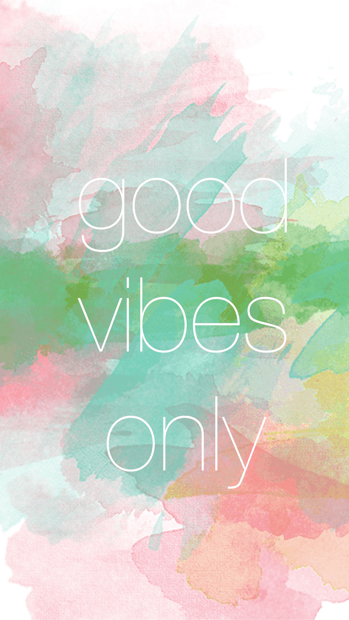 Iphone Wallpapers Free Downloads - Good Vibes Wallpaper Iphone , HD Wallpaper & Backgrounds
