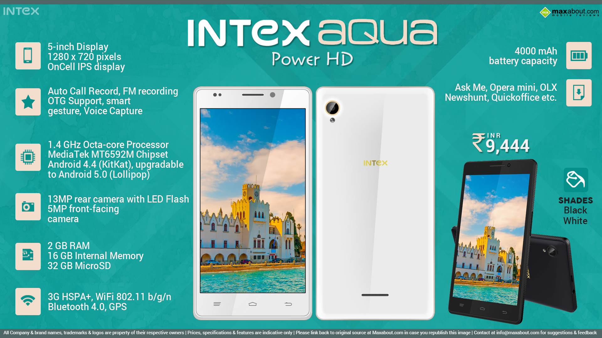 View Full Size - Intex Aqua Power Hd , HD Wallpaper & Backgrounds