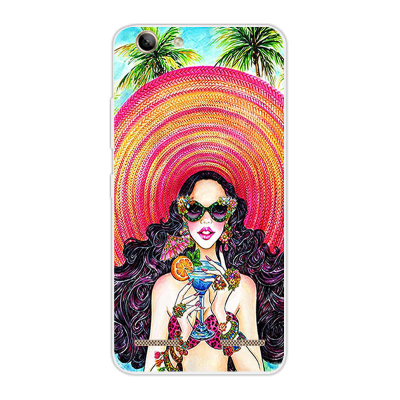 Phone Case For Lenovo Vibe K5 Soft Tpu Wallpapers Cover - Anna Halarewicz Fashion Illustration , HD Wallpaper & Backgrounds