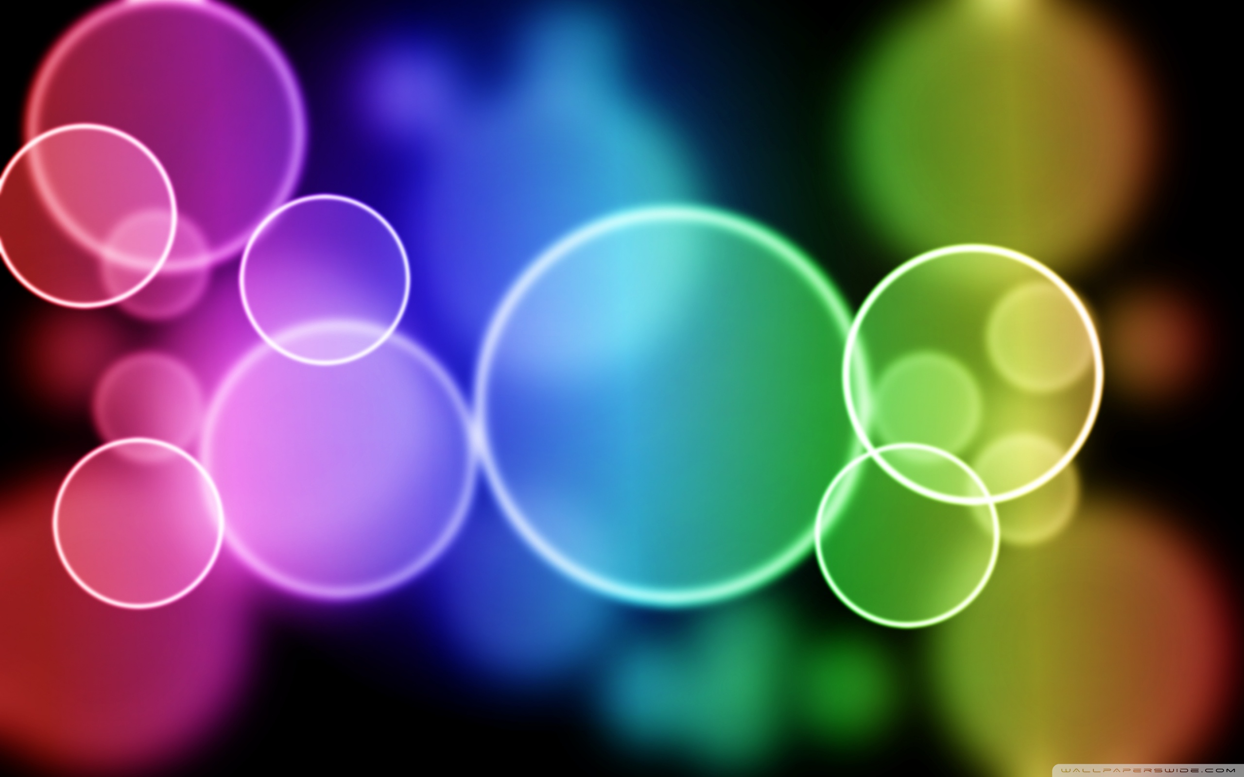 Wide 16 - - Hd Wallpapers Colorful Bubbles , HD Wallpaper & Backgrounds