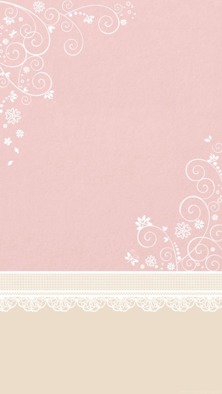 Pale Pink Lace Scrolls Iphone Phone Wallpaper Backgrounds - Blush Pink Lace Background , HD Wallpaper & Backgrounds