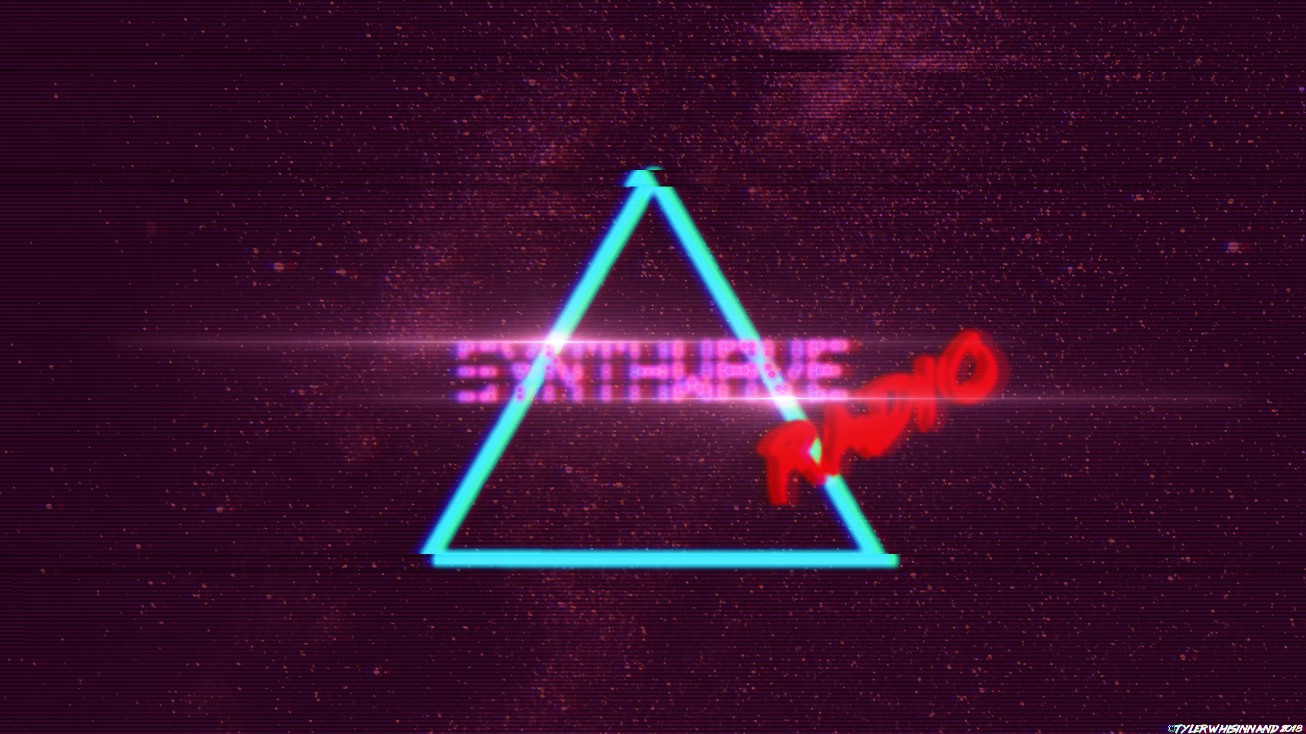 Synthwave Hd Wallpaper - Light , HD Wallpaper & Backgrounds