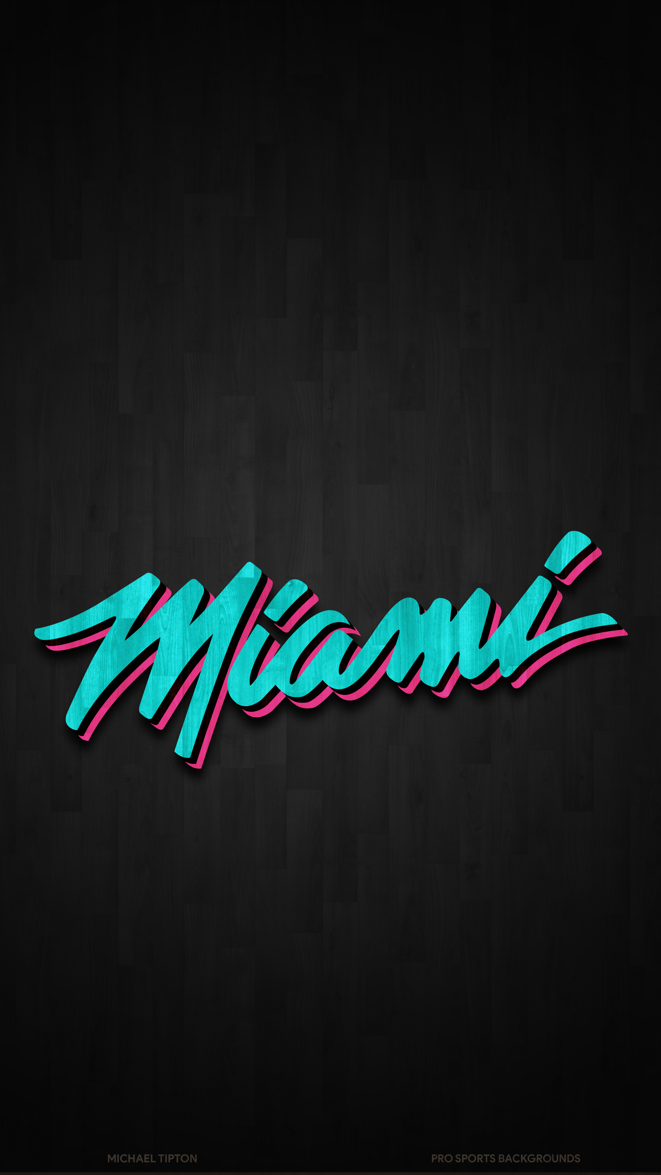 Miami Heat Wallpaper - Calligraphy , HD Wallpaper & Backgrounds