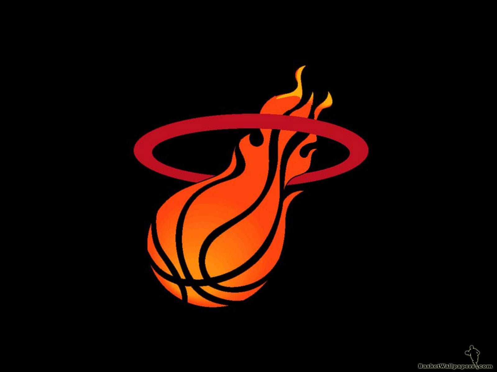 Miami Heat Logo , HD Wallpaper & Backgrounds