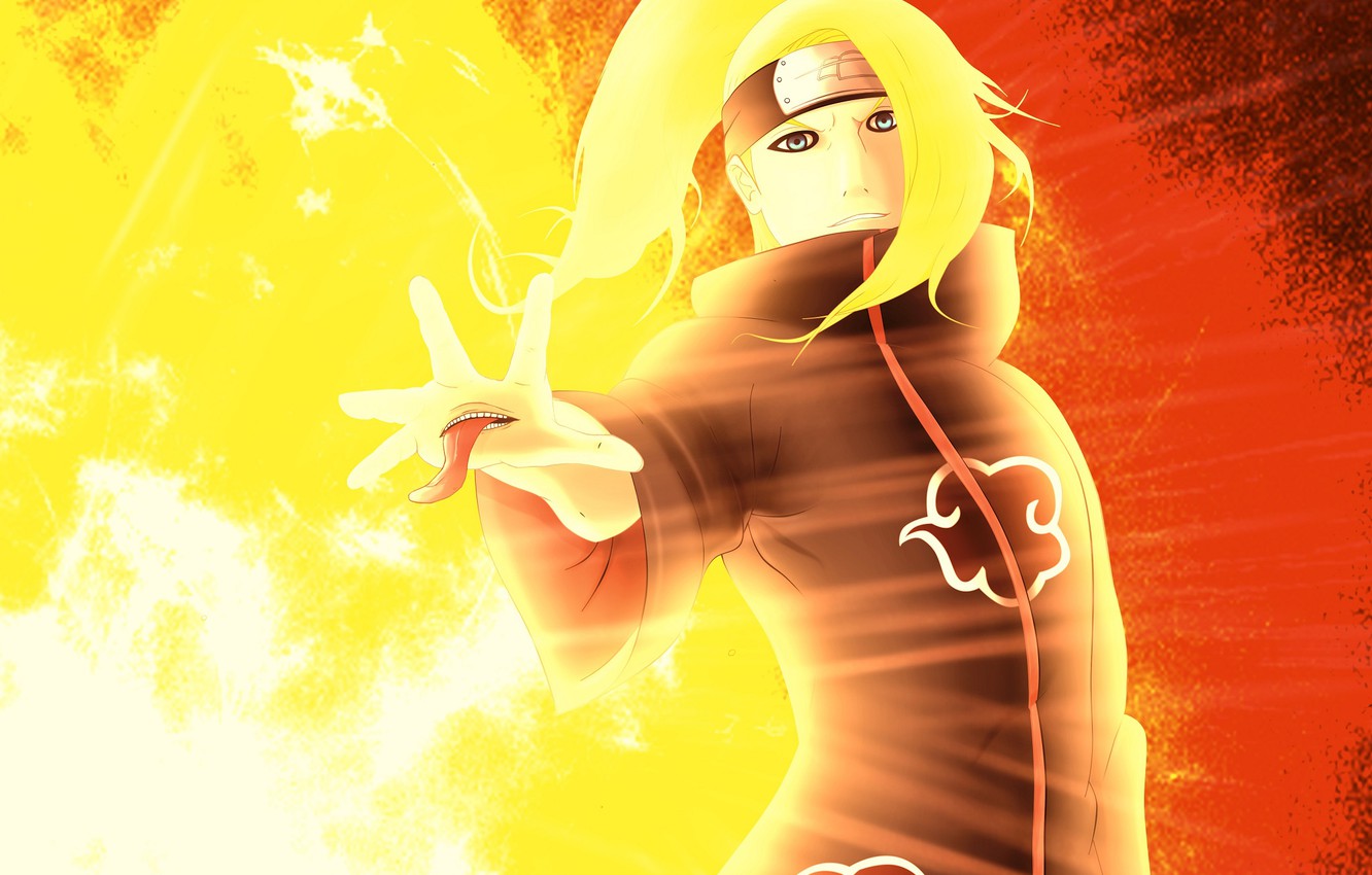 Photo Wallpaper Naruto, Naruto, Deidara - Deidara , HD Wallpaper & Backgrounds