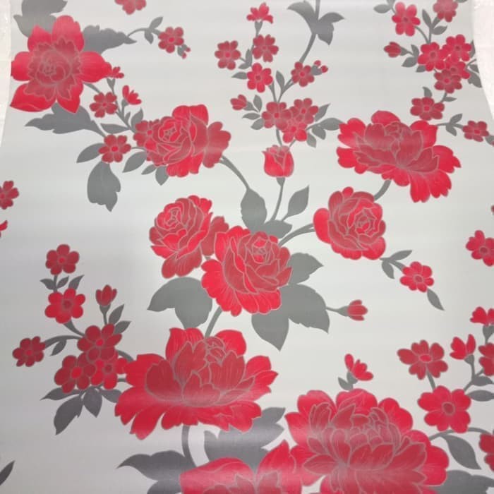 Dinding Motif Bunga Mawar , HD Wallpaper & Backgrounds