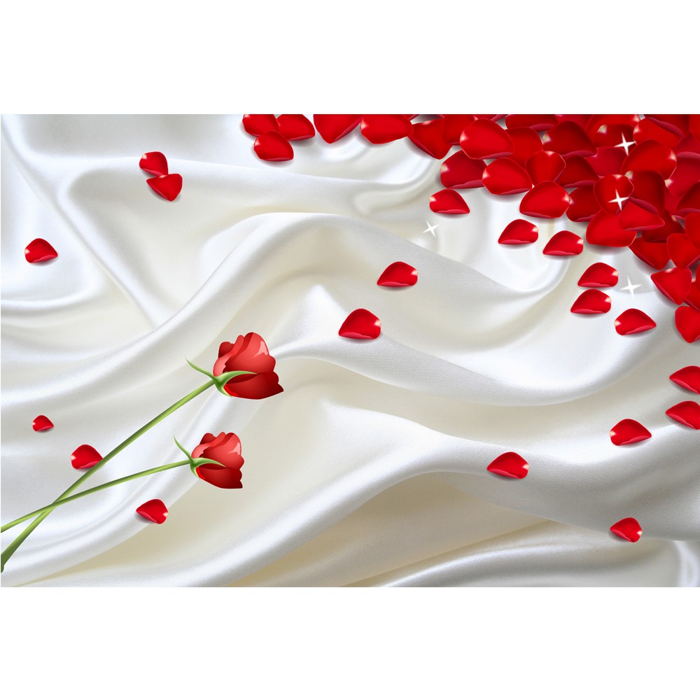 Romantis Mawar Kelopak Wallpaper Bunga Mawar Yang Indah - Rose Flower , HD Wallpaper & Backgrounds
