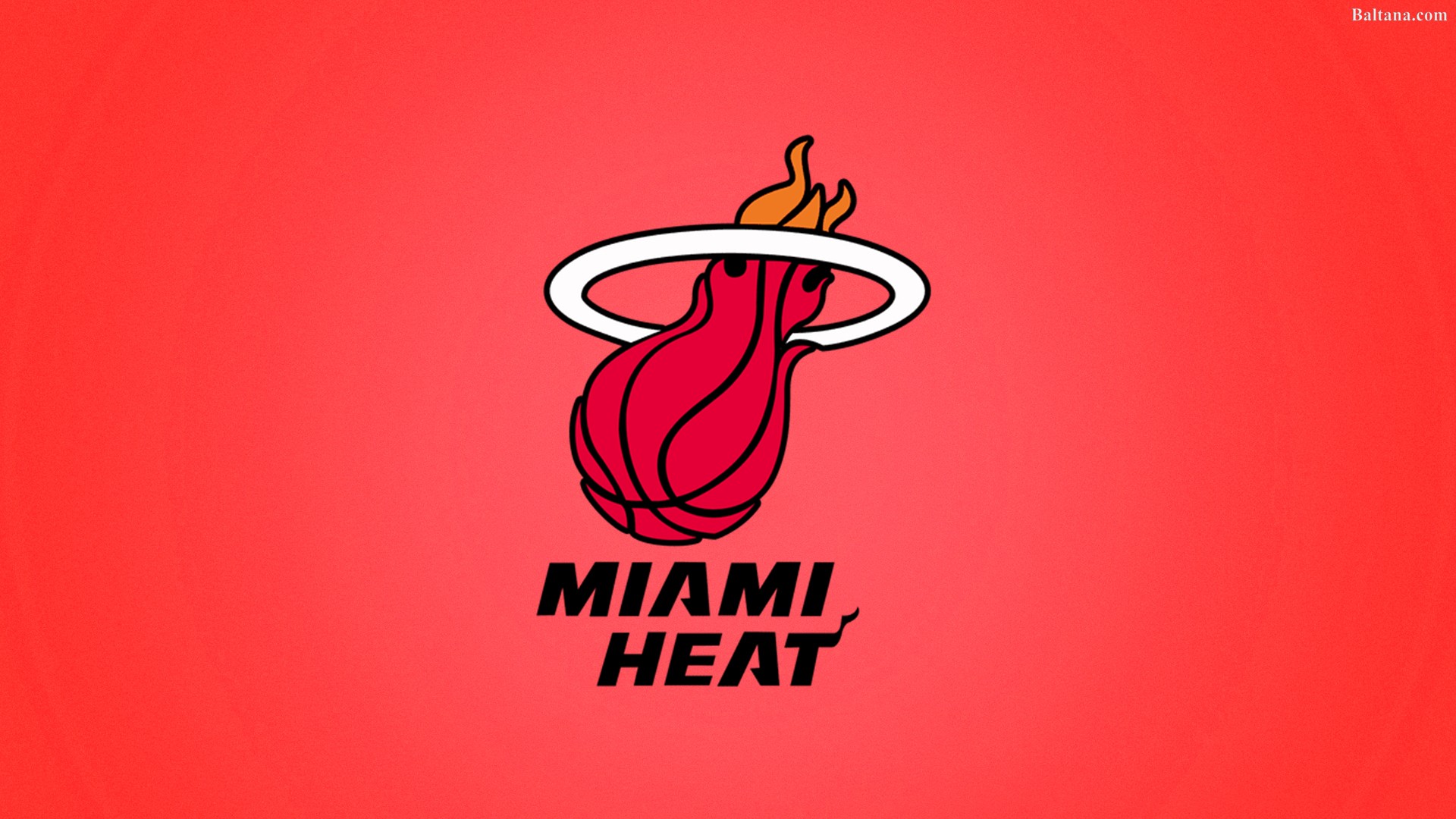 Miami Heat Widescreen Wallpapers - Miami Heat Wallpaper Red , HD Wallpaper & Backgrounds