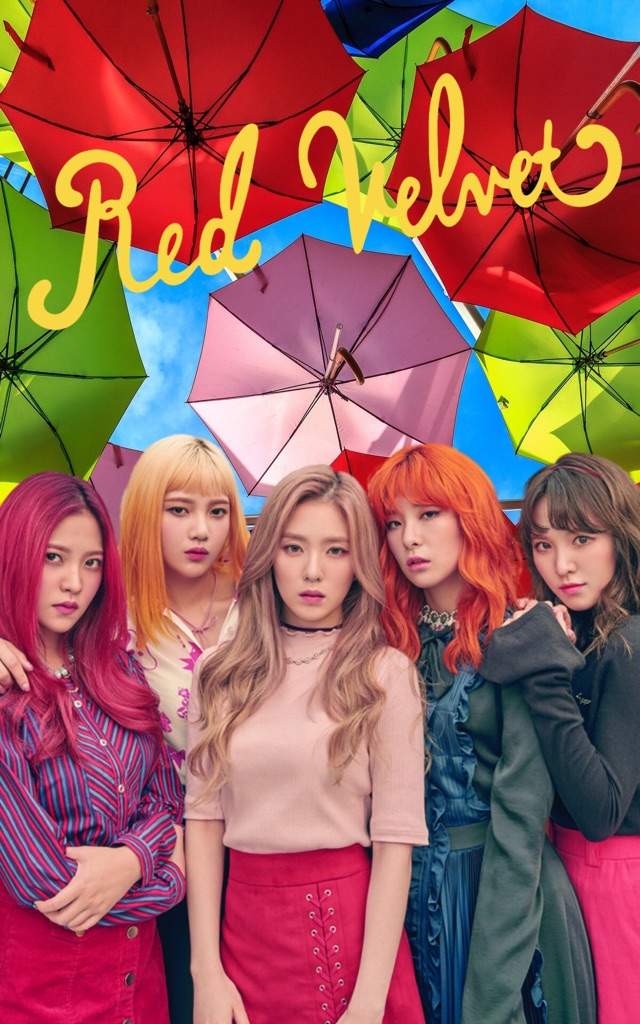 User Uploaded Image - Red Velvet With Names , HD Wallpaper & Backgrounds