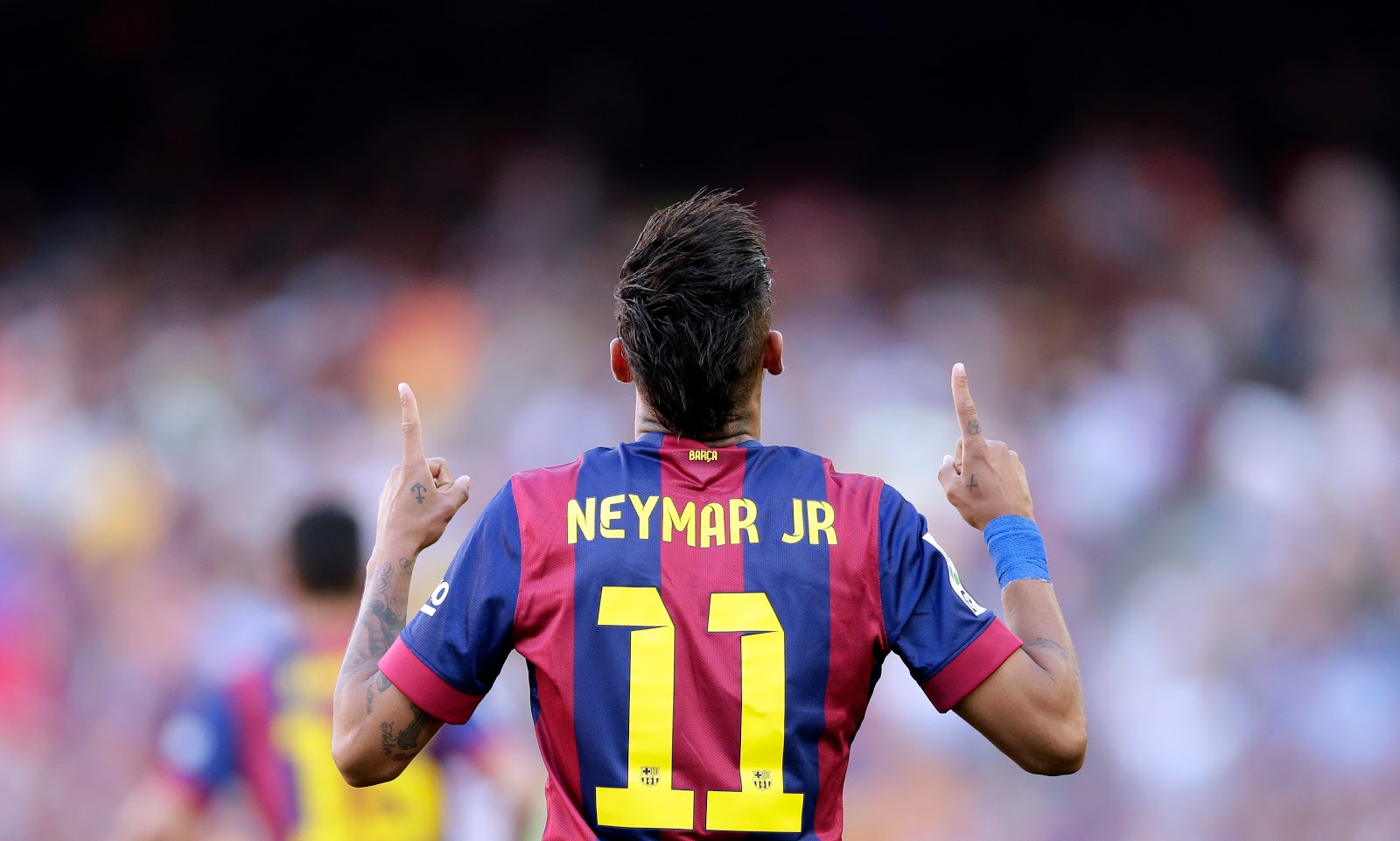 Neymar Jr Football Soccer Player Free Hd Raising Hands - Neymar Jr , HD Wallpaper & Backgrounds