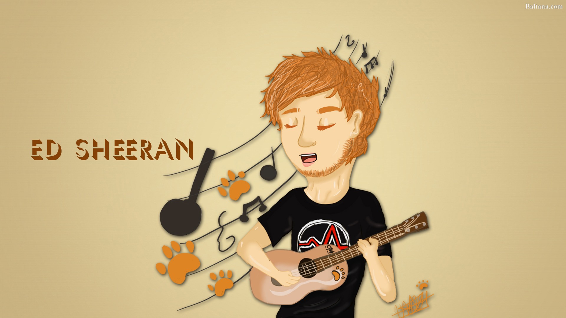 Ed Sheeran Wallpaper Hd - Ed Sheeran Clip Art , HD Wallpaper & Backgrounds