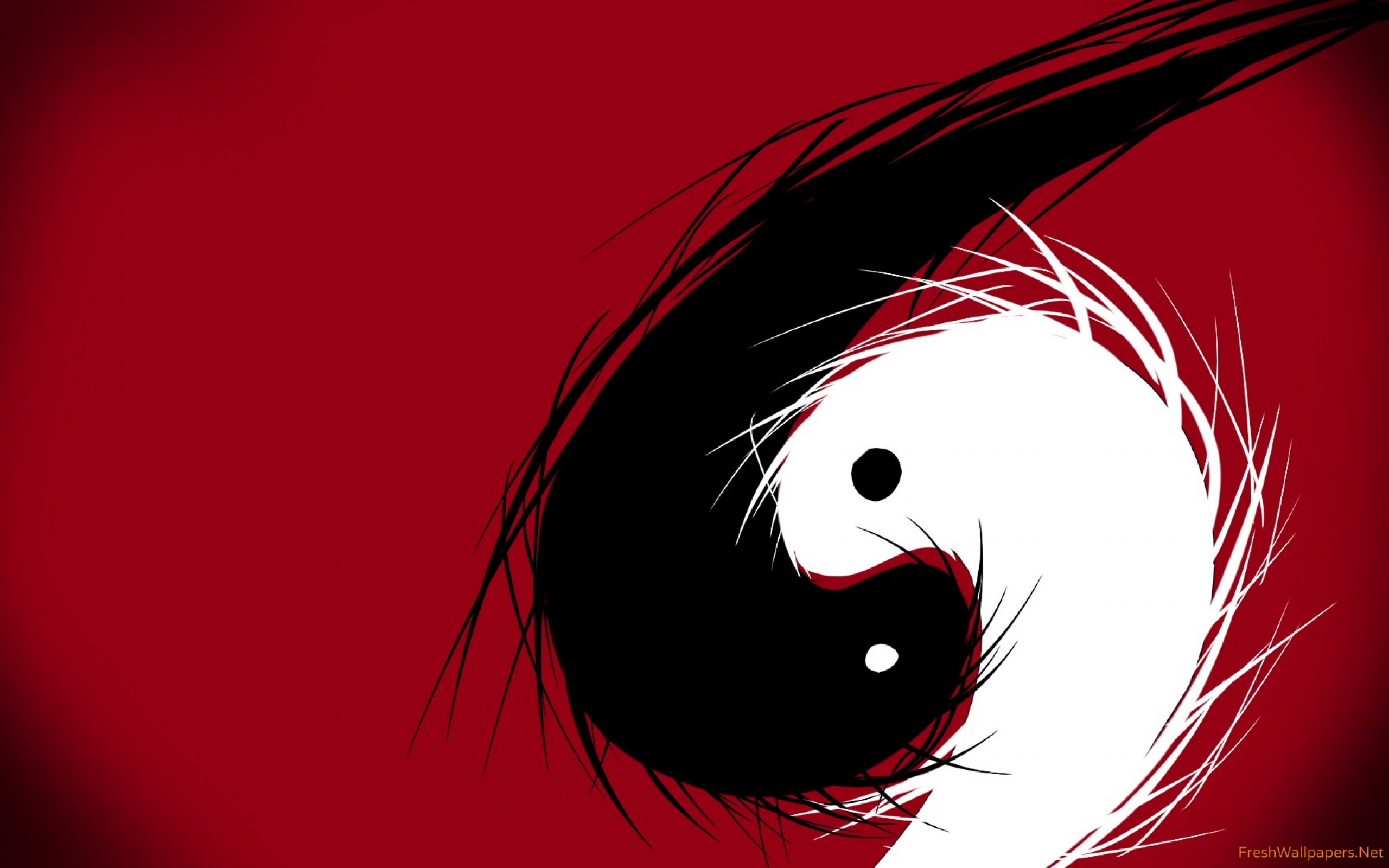 Yin Yang Wallpaper - Yin And Yang Wallpaper 4k , HD Wallpaper & Backgrounds